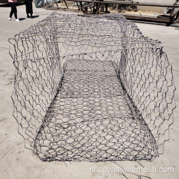 Twisted zeshoekige Gabion Box Gabion Basket keermuur